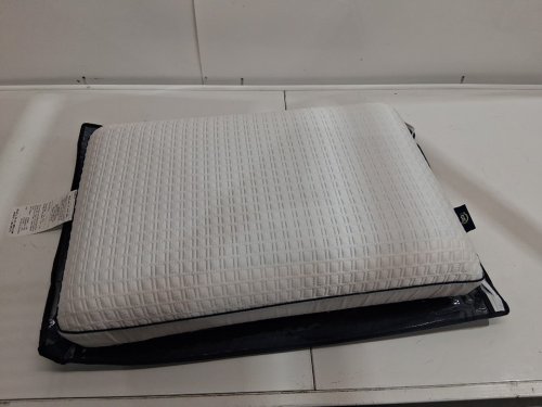 SERTA PERFECT SLEEPER ARCTIC Copper Memory Foam Pillow - 25" X 16" - WHITE image 4