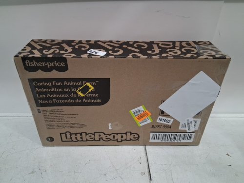 FISHER-PRICE LITTLE PEOPLE TODDLER TOY CARING FUN ANIMAL FARM PLAYSET - AGES 1+ - MULTICOLOR (MODEL: JNB87-9564) image 2