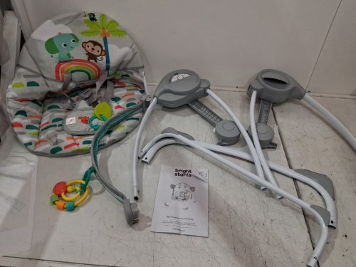 BRIGHT STARTS PLAYFUL PARADISE PORTABLE AUTOMATIC BABY SWING WITH MUSIC image 3