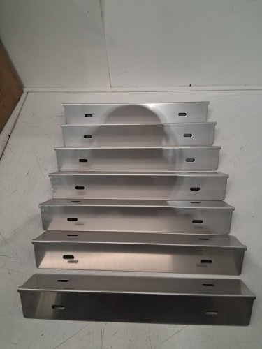 7PK NAPOLEON gas grill replacement sear plate set for rogue 525, prestige and pro 500 series gas grills  - silver (model: S87025) image 3