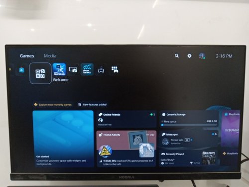 SONY PLAYSTATION 5 SLIM *updated model* (PS5) CONSOLE WITH WIRELESS CONTROLLER - DIgital EDITION - 825gB (MODEL: CFI-2115) image 3