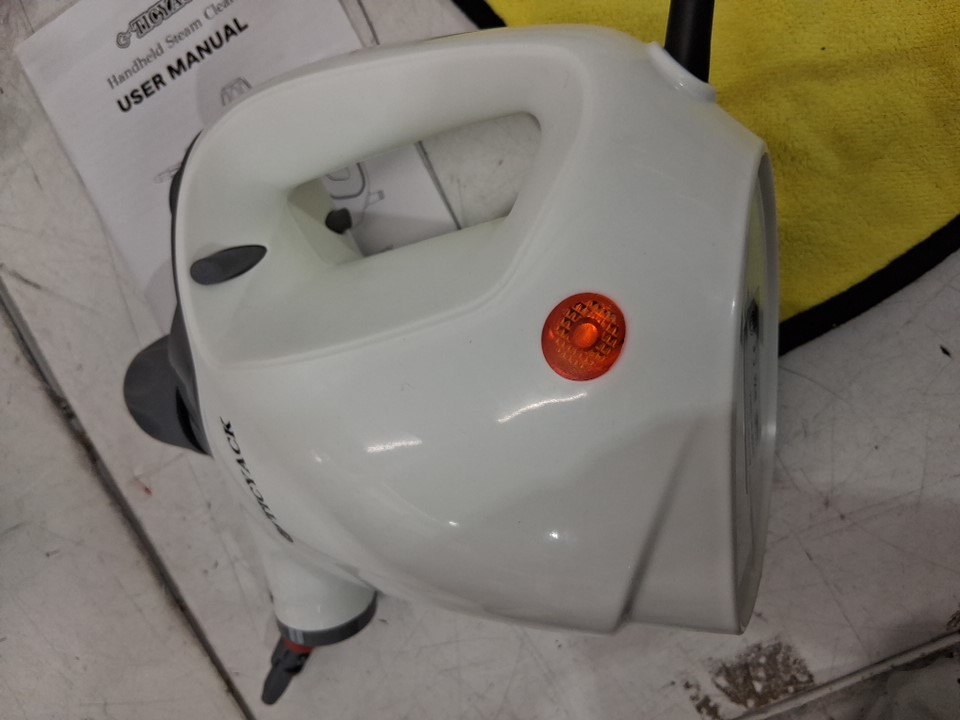 TICYACK HANDHELD STEAM CLEANER WITH ACCESSORIES & SAFETY LOCK - WHITE (MODEL: EM-316) image 4