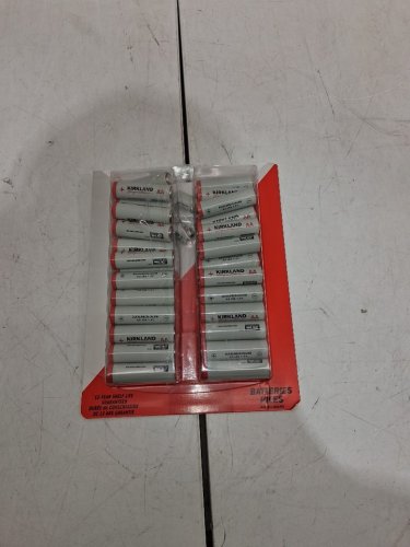 47pk kirkland signature alkaline batteries - AA  1.5 V (MODEL: 2322010) image 2