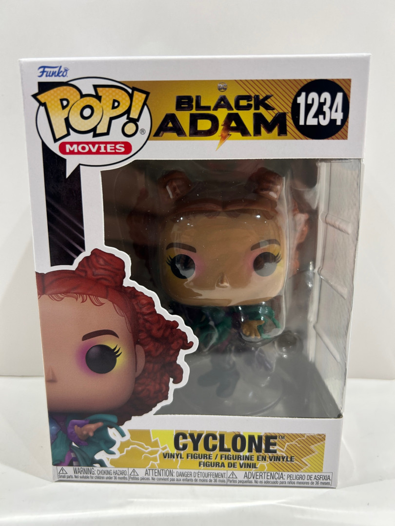Funko pop! Movies: black Adam - cyclone vinyl figure (#1234) image 2