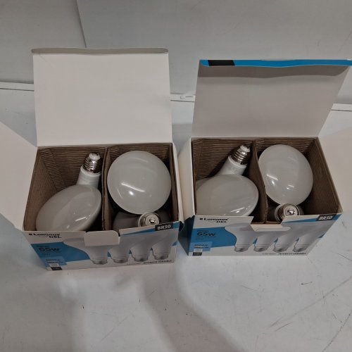 8PK LUMINUS LED DIMMABLE BR30 LED LIGHT BULBS - 8W/65W EQUIVALENT - 650LM - DAYLIGHT/5000K - (MODEL: PLYC5295) image 2