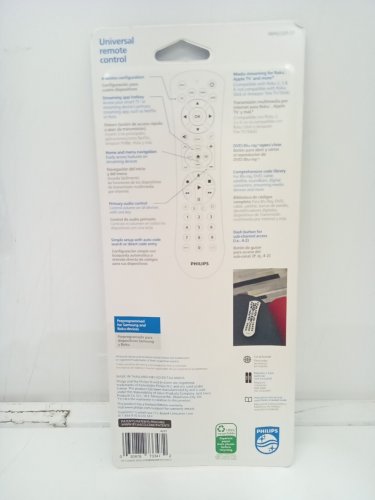 Philips 4-Device Universal Remote Control - PEARL WHITE (Model: SRP4222P/27) image 3