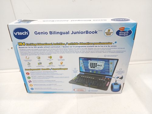 VTECH GENIO BILINGUAL JUNIORBOOK - BLUE (MODEL:2049879/80-581286) image 3