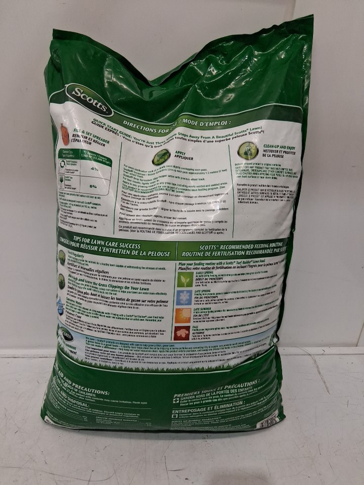 Scotts Turf Builder Green MAX Lawn Food 27-0-2 with 5% Iron - 40lbs - 1160m2 image 3