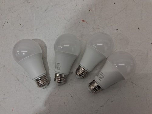 4pk MikeWin Dusk to Dawn LED Light Bulbs Outdoor Sensor - 6000K / 1100LM - Cool white (model:‎QP6012SB) image 3