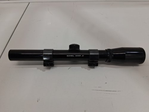 Bushnell Banner Dusk and Dawn Multi-X Reticle Riflescope with 3.3-Inch Eye Relief, 3-9x 40mm, black image 2