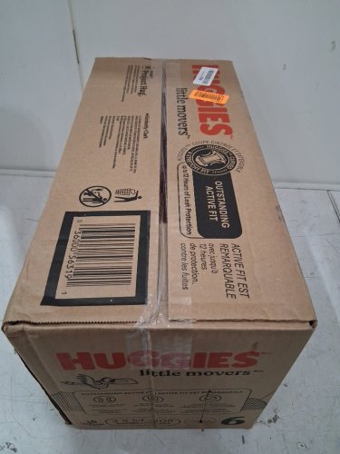 108pk huggies little movers outstanding active fit disposable baby diapers - size 6 (35lb+) - disney baby lion king (style: 56319) image 3