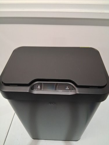 EKO MIRAGE TOUCHLESS SENSOR WASTE BIN - 50L - matte black (MODEL: EK9278t) image 4