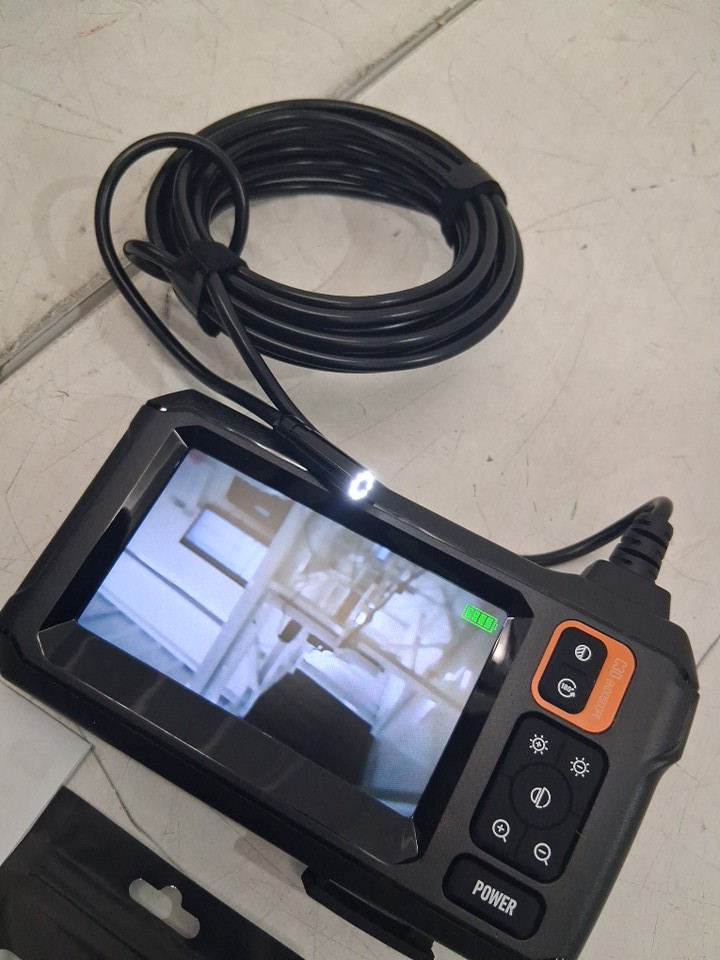 ENDOSCOPE CAMERA WITH LIGHT AND 4.3" IPS SCREEN - 1080P HD - 16.4FT - BLACK (MODEL:C30) image 4