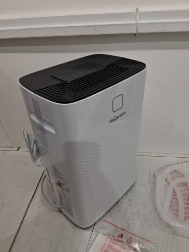 HOGARLABS 3500 SQ FT DEHUMIDIFIER FOR HOME BASEMENTS, BATHROOM, BEDROOM - QUIET DEHUMIDIFIERS WITH DRAIN HOSE FOR MEDIUM TO LARGE ROOMS - 50-PINT(MODEL: PD08Gs-12l) image 3