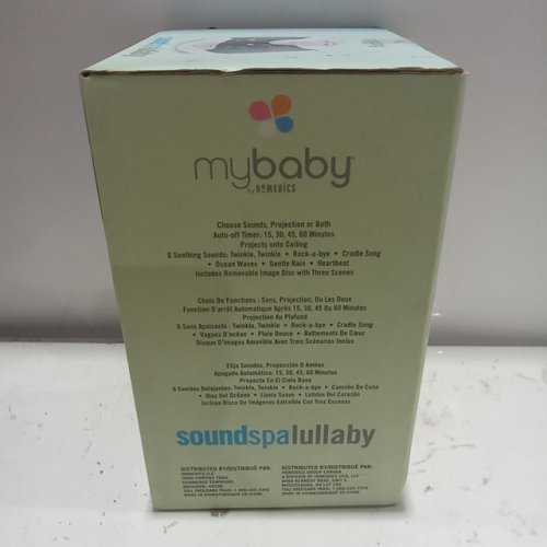 MY BABY HOMEMEDICS SOUND SPA LULLABY (Model:MYB-S305A/MYB-S305B) image 6