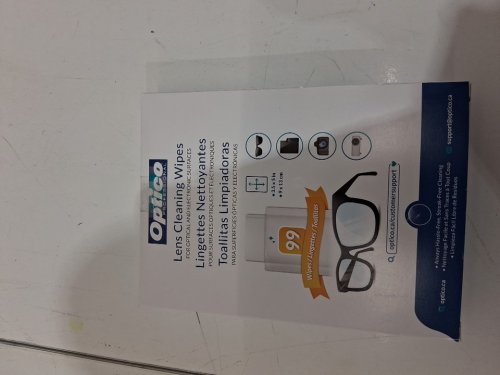 99PK OPTICO Professional cleaning wipes for optical & electronic surfaces - white (Model: 3631142) image 2