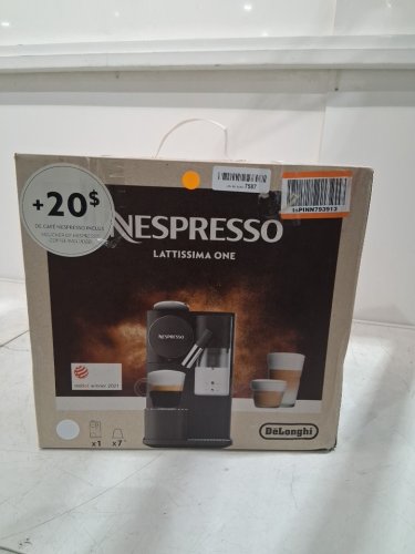 NESPRESSO BY DELONGHI LATTISSIMA ONE TOUCH ESPRESSO MACHINE WITH ONE TOUCH FRESH MILK SYSTEM - 120V - PORCELAIN WHITE - (MODEL: EN510WCA) image 2