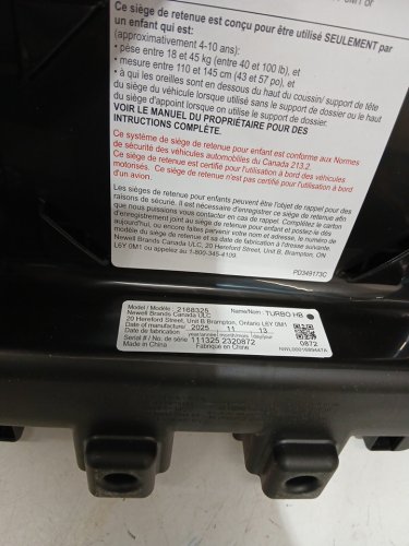 GRACO 2-IN-1 TURBOBOOSTER HIGHBACK TO BACKLESS BOOSTER CAR SEAT - 40LB TO 100LB MAX - BLACK (MODEL: 2168325) image 5