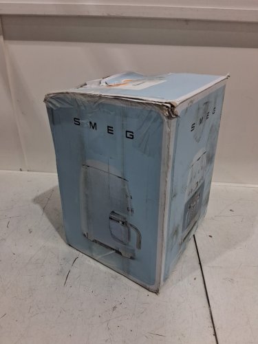 SMEG 1950's retro style digital display coffee maker - 10 cups - pastel blue (model : DCF02PBUS) image 2