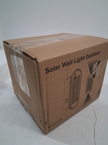 8pk ellasay waterproof solar fence lights - 3000/4000/6000k image 3