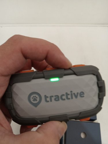 Tractive XL Adventure Edition GPS Real-time Pet Location Dog Tracker - Subscription Required - for dogs 50lbs and up  - grey (model: TG4XL) image 2