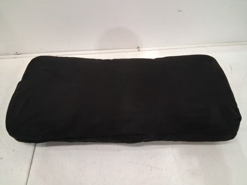 GAIAM RECTANGULAR MICROFIBER YOGA BOLSTER MEDITATION CUSHION - 26" x 12" - BLACK (MODEL: ‎05-62335) image 2