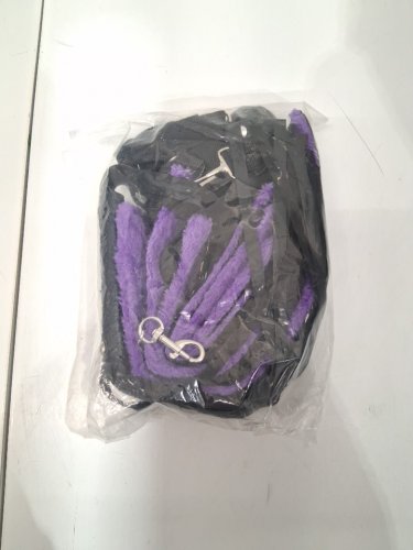 7PC bdsm adult couple bondage set - black/purple image 3