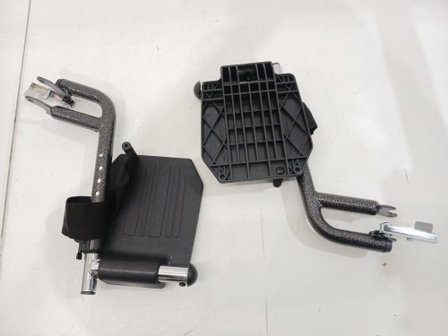 MEDLINE GUARDIAN K1 WHEELCHAIR - 16" SEAT - 300LBs CAPACITY - BLACK (MODEL: K1166N22S) image 6