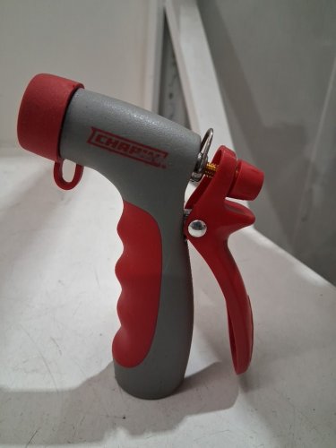 Chapin High Temp, Hot Water Pistol Grip Spray Nozzle with Threaded Connection -red/grey (model: 4693) image 3