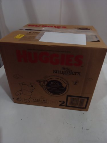 186PK Huggies little snugglers diapers - size 2 (12-18LB) - Disney Winnie the pooh (model: 56309) image 2