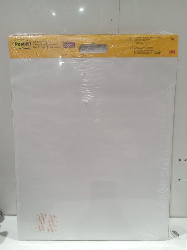 2PK 3M SELF STICK WALL PAD with 20 pages each 8 command strips included - 20" x 23" (model: 566) image 2