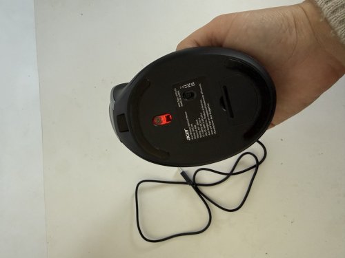 ACER WIRELESS VERTICAL ERGONOMIC MOUSE - BLACK (MODEL: OCC314) image 4