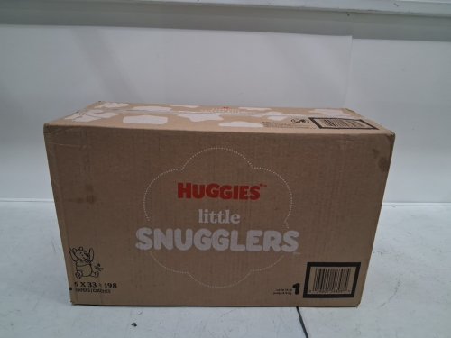 198PK HUGGIES LITTLE SNUGGLERS BABY DIAPERS - SIZE 1 (UP TO 14LB) - DISNEY WINNIE THE POOH (MODEL: 56308) image 2
