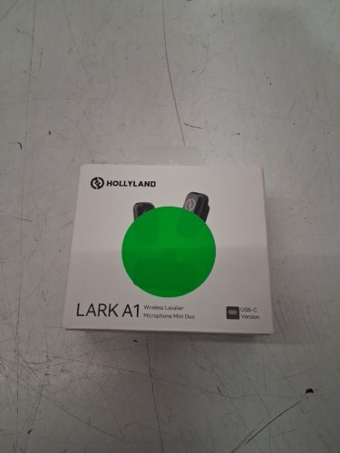 Hollyland Lark A1 Wireless Lavalier Microphone Set with USB-C Receiver and 2 Transmitters - Black image 2