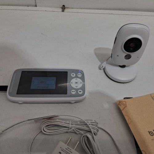 Boifun No WiFi Baby Monitor Camera with 2-Way Audio - 4" screen - white (model: vb616) image 4