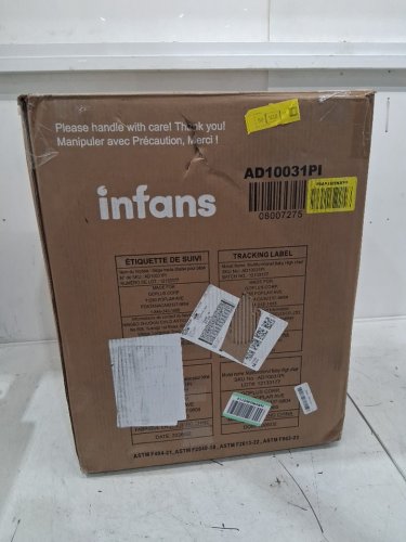 INFANS 8-IN-1 convertible GROWING HIGH CHAIR WITH TABLE - 38" full height - pink (model: ad10031pi) image 14