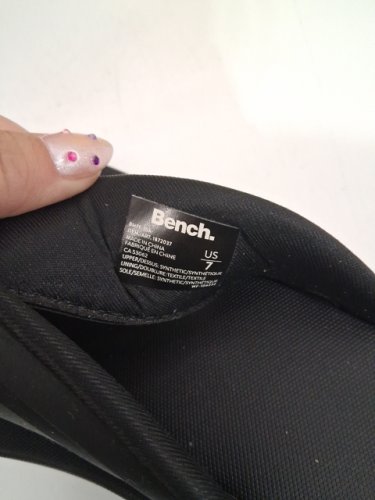 men's Bench Comfort Flip Flops - size 7 - black (style:1872037) image 4
