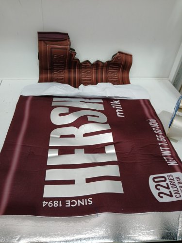 UNISEX RUBIES HERSHEY COSTUME - OSFM - BROWN/GREY (STYLE: 1000214) image 2