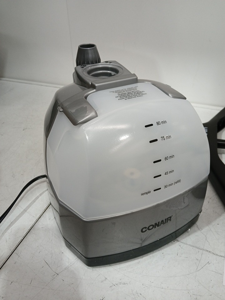 CONAIR UPRIGHT FABRIC ULTIMATE GARMENT CLOTHING STEAMER WITH MICROBAN - SILVER (MODEL: GS28NXC) image 5