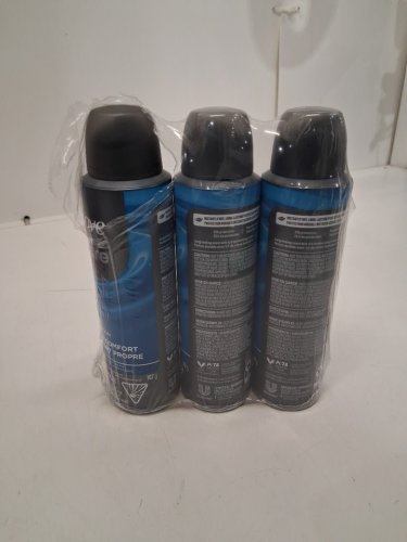 3PK DOVE men care spray deodorant - 107g each - clean comfort image 2