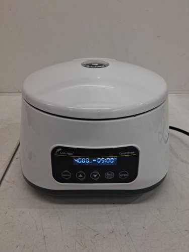 LAB FISH Digital Bench-Top Centrifuge Machine Lab PRP - 500-5000RPM (MAX 2683XG) 10ml x 8 Rotors - LCD Display - White (Model:LFCALC-400PRO) image 3