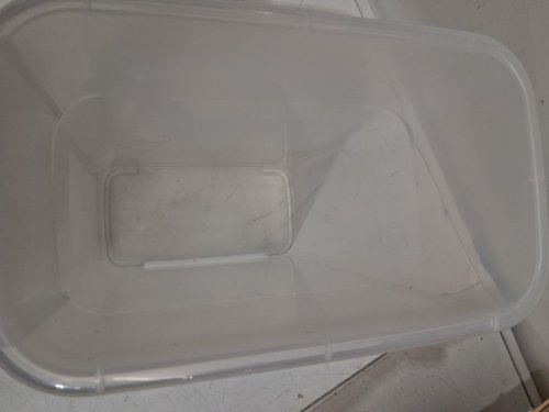 BROIL KING WOOD PELLET STORAGE BIN WITH HANDLE - 20lb Capacity - Clear/Black (MODEL: 66900) image 5