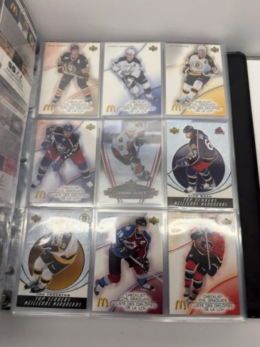 300 APPROX ASSSTD UPPER DECK MCDONALDS NHL HOCKEY CARDS (EARLY 2000S) image 20