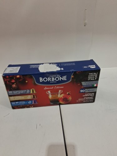 100PK Caffè Borbone napoli Special Edition Nespresso Compatible Pods - lungo sublime/crema superiore/crema classica image 2
