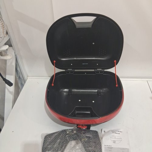 Yescom Motorcycle Trunk TOP CASE with lock - 30l - black (model: 33MTB001-Y503-06) image 4