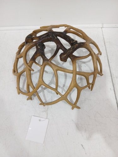Bass Pro Shops Antler Bowl - 13" x 13" x 4" - Antler Bowl image 3