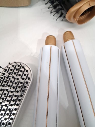 7pc blow dryer brush with curling wands - white (model: wt-622) image 6