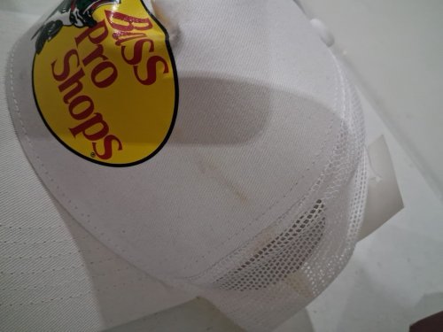 UNISEX ADULT bps MESH BACK TRUCKER HAT - OSFM - white image 3