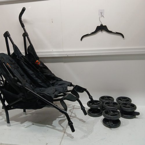 Ingenuity 3Dlite Double Umbrella Stroller - Each Seat up to 50 Pounds cap - Black (MODEL:31923) image 3