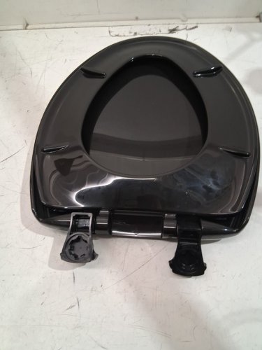 Bemis Slow Close Sta-Tite Elongated Closed Front Toilet Seat - black (MODEL: 1200SLOWT 047) image 5